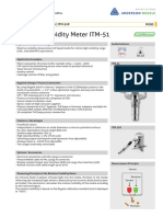 Relative Turbidity Meter ITM-51: Food Product Information ITM-51 - ITM-51R