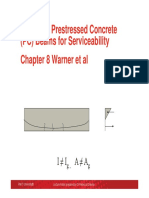 Design of Prestressed Concrete (PC) Beams For Serviceability Chapter 8 Warner Et Al