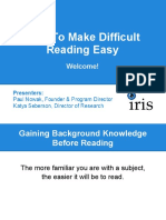 11 Make Difficult Reading Easy