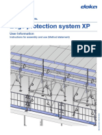 Edge Protection System XP: User Information