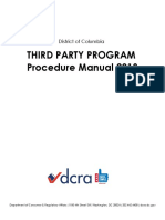 Third Party Program Procedure Manual