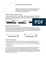 Harmonics® Laminate Installation Instructions: General