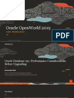 WED - 1000-CON5108 - Oracle Database 19c Performance Considerations Before Upgrading - 1568611865252001IZK8