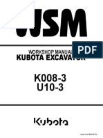 Spesifikasjoner Kubota U10 3 PDF