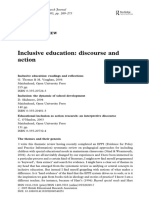 Inclusive Education Discourse Action