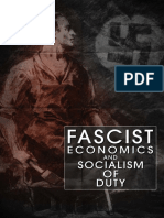 Fascist Economics and Socialism of Duty PDF