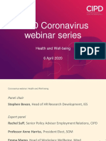 Coronavirus Well Being Webinar Slides - tcm18 74675 PDF