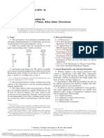 Pressure Vessel Plates, Alloy Steel, Chromium-Molybdenum: Standard Specification For