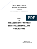 Management of Acquired Defects 2