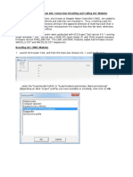 Resetting and Coding ALC Modules