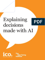 Explaining Decisions Made With AI