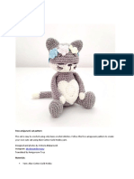 Free Amigurumi Cat Pattern