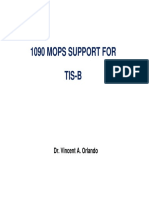 1090 Mops Support For Tis-B: Dr. Vincent A. Orlando
