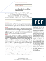 Emicizumab Prophylaxis in Hemophilia A With Inhibitors: Original Article