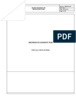 Method Statement For Installation of BMS M Tower PDF