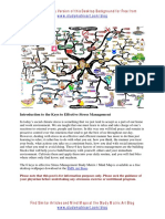 6 Keys To Effective Stress Management, Mind Map PDF