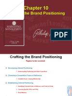 Chapter 10 (Crafting Brand Positioning)