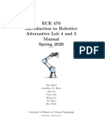 ECE 470 Introduction To Robotics Alternative Lab 4 and 5 Manual Spring 2020