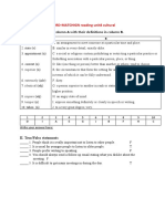 I. Match The Words in Column A With Their Definitions in Column B