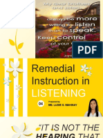 5 Remedial Instruction in Listening