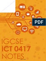 IGCSE ICT 0417 THEORY NOTES - Final