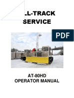 All-Track Service: AT-80HD Operator Manual