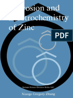 Xiaoge Gregory Zhang (Auth.) - Corrosion and Electrochemistry of Zinc (1996, Springer US) PDF
