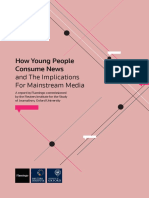 How Young People Consume News and Its Implications For Mainstream Media 2019
