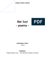 Bai Juyi - Poems