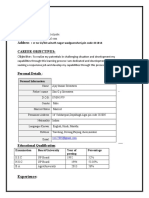 Ajay Srivastava CV