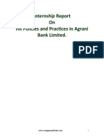 Agrani Bank HRM Report