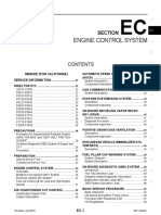 Ec Mr20de Engine Control Sistem