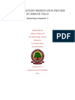 Sars Cov2 Antigen Presentation Process by Immune Cells: Immunology Assignment - 2