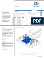 Gantrail Resilient Pad For Discontinuous Rail Support