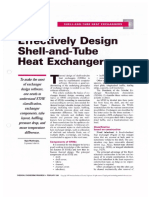 MUKHERJEE - Effectively Dessign Shell and Tube Heat Exchangers PDF