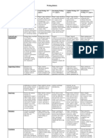 Writing Rubric