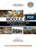 Philippine Politics and Cultural History