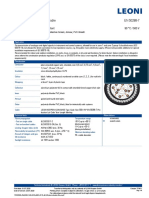 Instrumentation Cable EN 50288-7: Flame Retardant, Sunlight Resistant 90 °C / 500 V