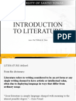 Introduction To Literature 1