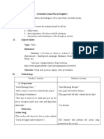 Detailed Lesson Plan For Demonstration