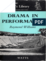 Raymond Williams - Drama in Performance-C. A. Watts (1968)