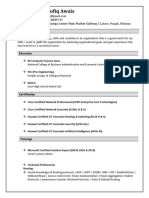 Muhammad Tofiq CV PDF