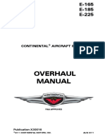 Overhaul Manual: Continental Aircraft Engine