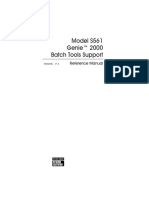 S561 Batch Tools Support