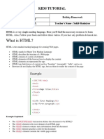 What Is HTML?: Kids Tutorial