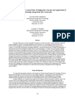 Developing Innovative Lesson Plans: Bridging The Concept and Application of Technology Integration Into Classroom