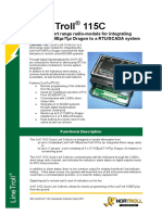 Com Troll 115C: 2.4 GHZ Short Range Radio-Module For Integrating Linetroll 110E R/T R Dragon To A Rtu/Scada System