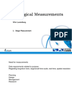 Hydrological Measurements: Wim Luxemburg