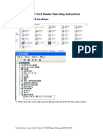 N99 Smart Card Reader Operating Instructions