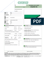 DG2/40 HS: Flat Transmission Belts Technical Data Sheet